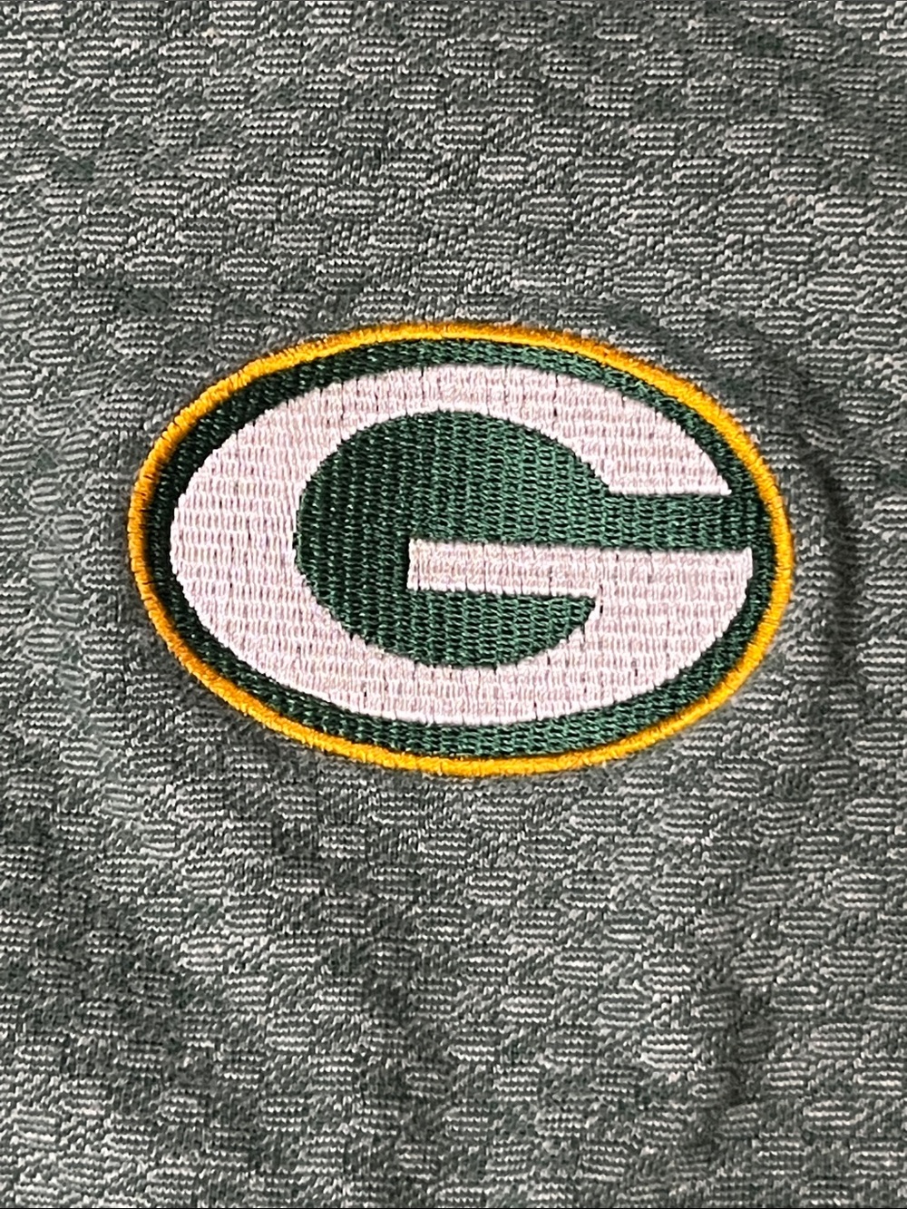 VTG 100% Cotton 90s Green Bay Packers Starter Pro Line Polo Green M (Fits L) - Picture 3 of 10